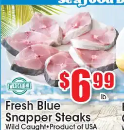 Supremo Foods Inc Fresh Blue Snapper Steaks offer