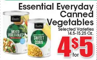 Supremo Foods Inc Essential Everyday Canned Vegetables offer