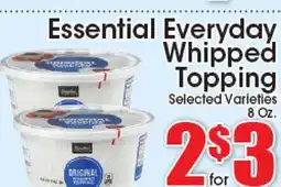 Supremo Foods Inc Essential Everyday Whipped Topping offer