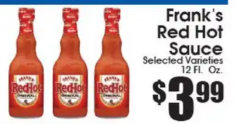 Supremo Foods Inc Frank's Red Hot Sauce offer