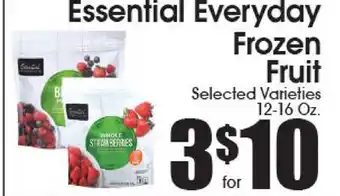 Supremo Foods Inc Essential Everyday Frozen Fruit offer
