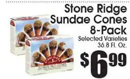 Supremo Foods Inc Stone Ridge Sundae Cones offer