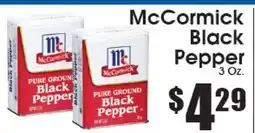 Supremo Foods Inc McCormick Black Pepper offer