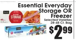 Supremo Foods Inc Essential Everyday Storage OR Freezer offer
