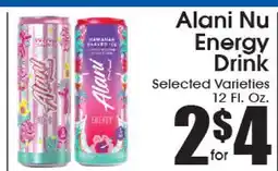 Supremo Foods Inc Alani Nu Energy Drink offer