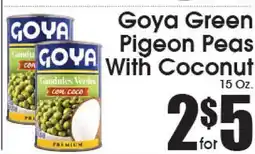 Supremo Foods Inc Goya Green Pigeon Peas With Coconut offer