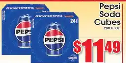 Supremo Foods Inc Pepsi Soda Cubes offer