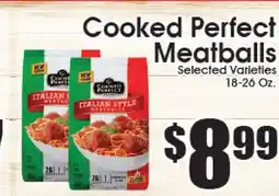 Supremo Foods Inc Cooked Perfect Meatballs offer