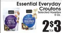 Supremo Foods Inc Essential Everyday Croutons offer