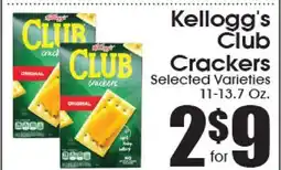 Supremo Foods Inc Kellogg's Club Crackers offer