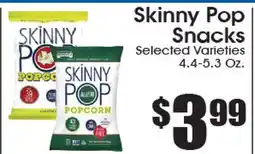 Supremo Foods Inc Skinny Pop Snacks offer