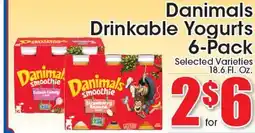 Supremo Foods Inc Danimals Drinkable Yogurts offer