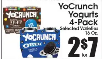 Supremo Foods Inc YoCrunch Yogurts offer