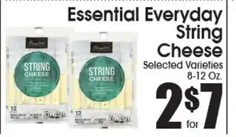 Supremo Foods Inc Essential Everyday String Cheese offer