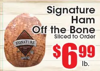 Supremo Foods Inc Signature Ham Off the Bone offer