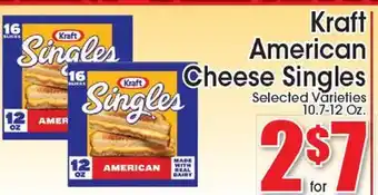 Supremo Foods Inc Kraft American Cheese Singles offer