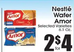 Supremo Foods Inc Nestlé Wafer Amor offer