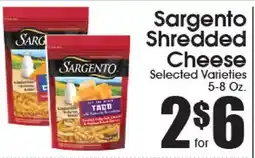 Supremo Foods Inc Sargento Shredded Cheese offer