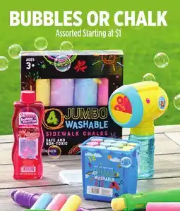 Dollar General BUBBLES OR CHALK offer