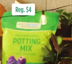 Dollar General True Living All Purpose Potting Soil, Professional Potting Mix with Fertilizer or Container Mix offer