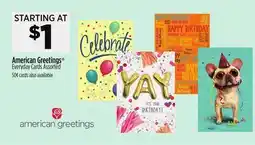 Dollar General American Greetings Everyday Cards offer