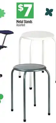 Dollar General Metal Stands offer