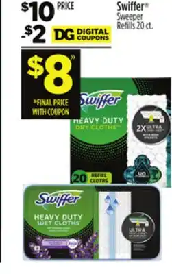 Dollar General Swiffer Sweeper Refills offer