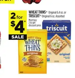Dollar General WHEAT THINS Original or TRISCUIT Original offer