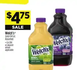 Dollar General Welch's Juice offer
