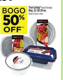 Dollar General True Living Food Storage offer