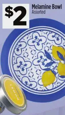 Dollar General Melamine Bowl offer