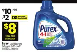Dollar General Purex Liquid Laundry Detergent offer