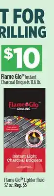 Dollar General Flame Glo Instant Charcoal Briquets offer