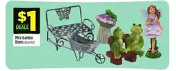 Dollar General Mini Garden Items offer