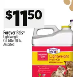 Dollar General Forever Pals Lightweight Cat Litter offer