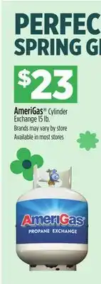 Dollar General AmeriGas Cylinder Exchange offer