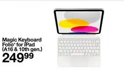 Target Magic Keyboard Folio for iPad(A16 & 10th gen) offer