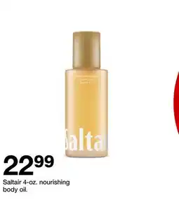 Target Saltair 4-oz. nourishing body oil offer