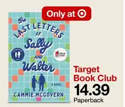 Target Last Letters of Sally and Walter offer