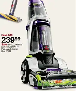 Target BISSELL ProHeat 2X Revolution Pet Pro Plus carpet cleaner offer
