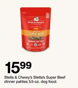 Target Stella's Super Beef dinner patties offer