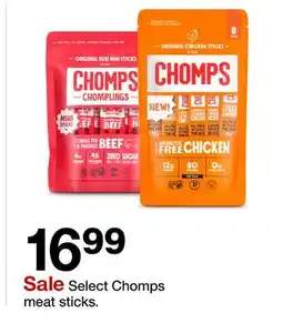 Target Select Chomps meat sticks offer