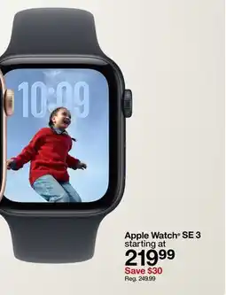Target Apple Watch SE 3 offer
