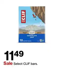Target Select CLIF bars offer