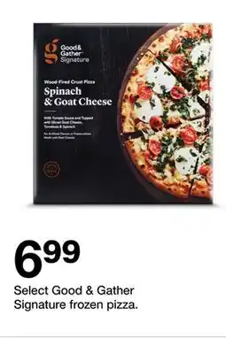Target Select Good & Gather Signature frozen pizza offer