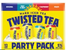 Target Twisted Tea 12-pk. hard drinks offer