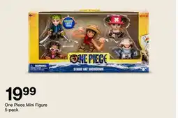 Target One Piece Mini Figure offer
