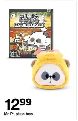 Target Mr. Pa plush toys offer
