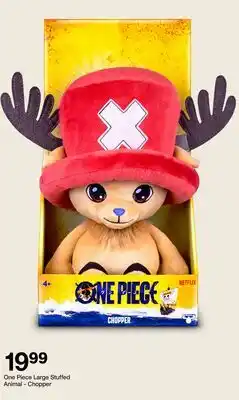 Target One Piece Large Stuffed Animal offer