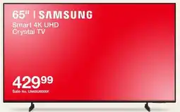 Target 65 Smart 4K UHD Crystal TV offer